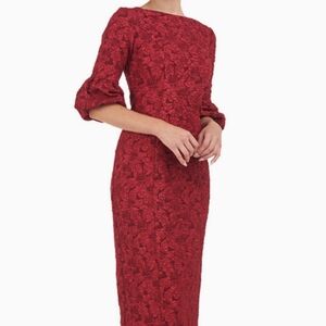 JS Collections Brielle Midi Dress